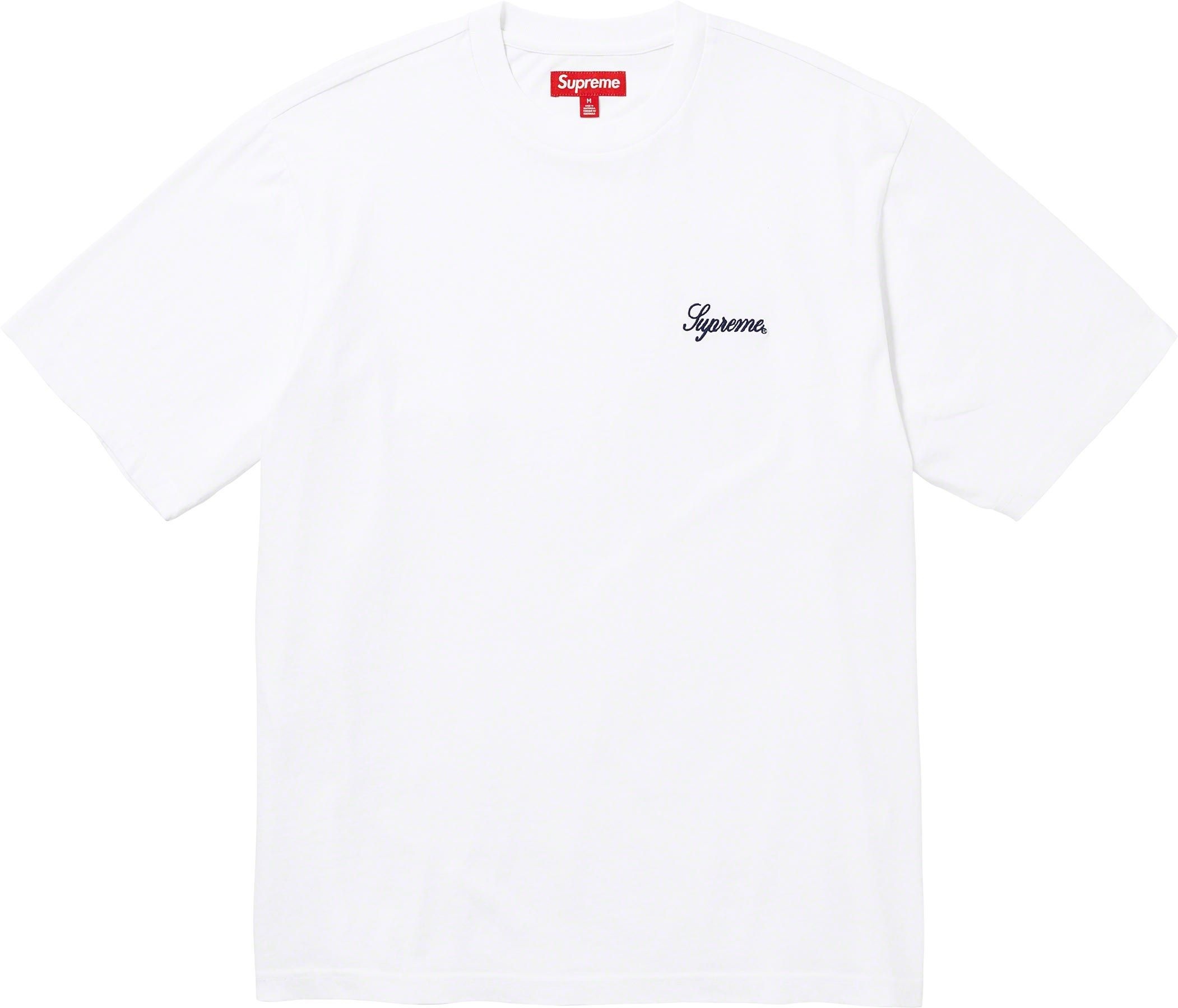 Washed Script S/S Top view 25